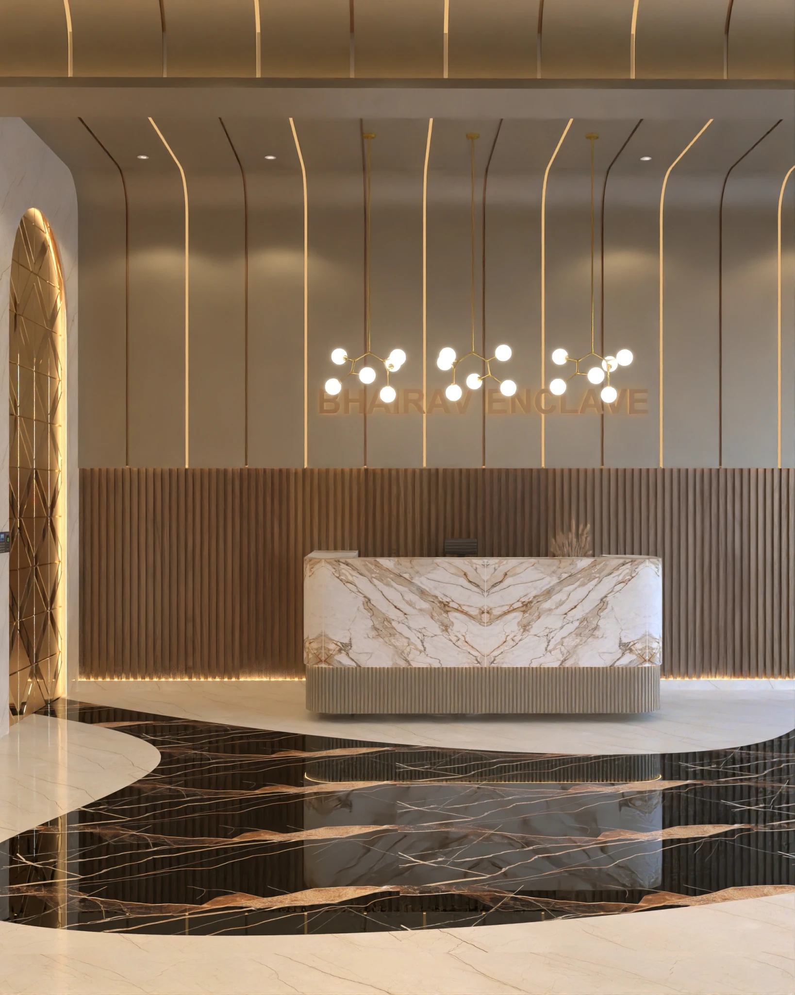 Bhairav Enclave Lobby at mumbai
