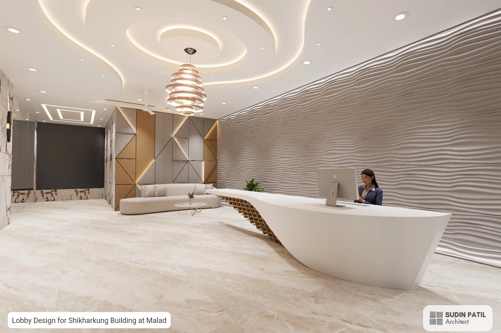 Lobby at Malad, Mumbai
