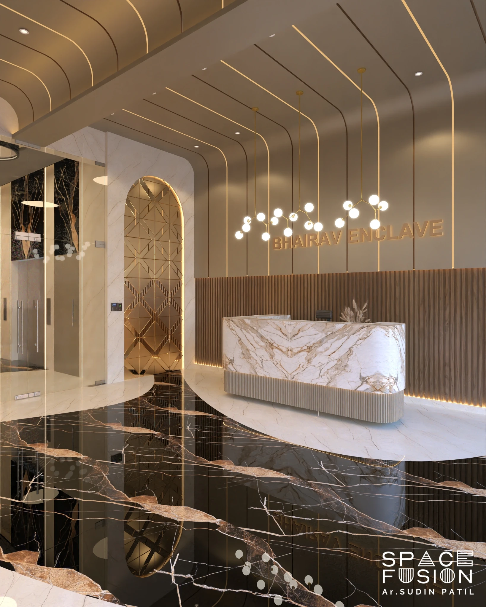Bhairav Enclave Lobby at mumbai