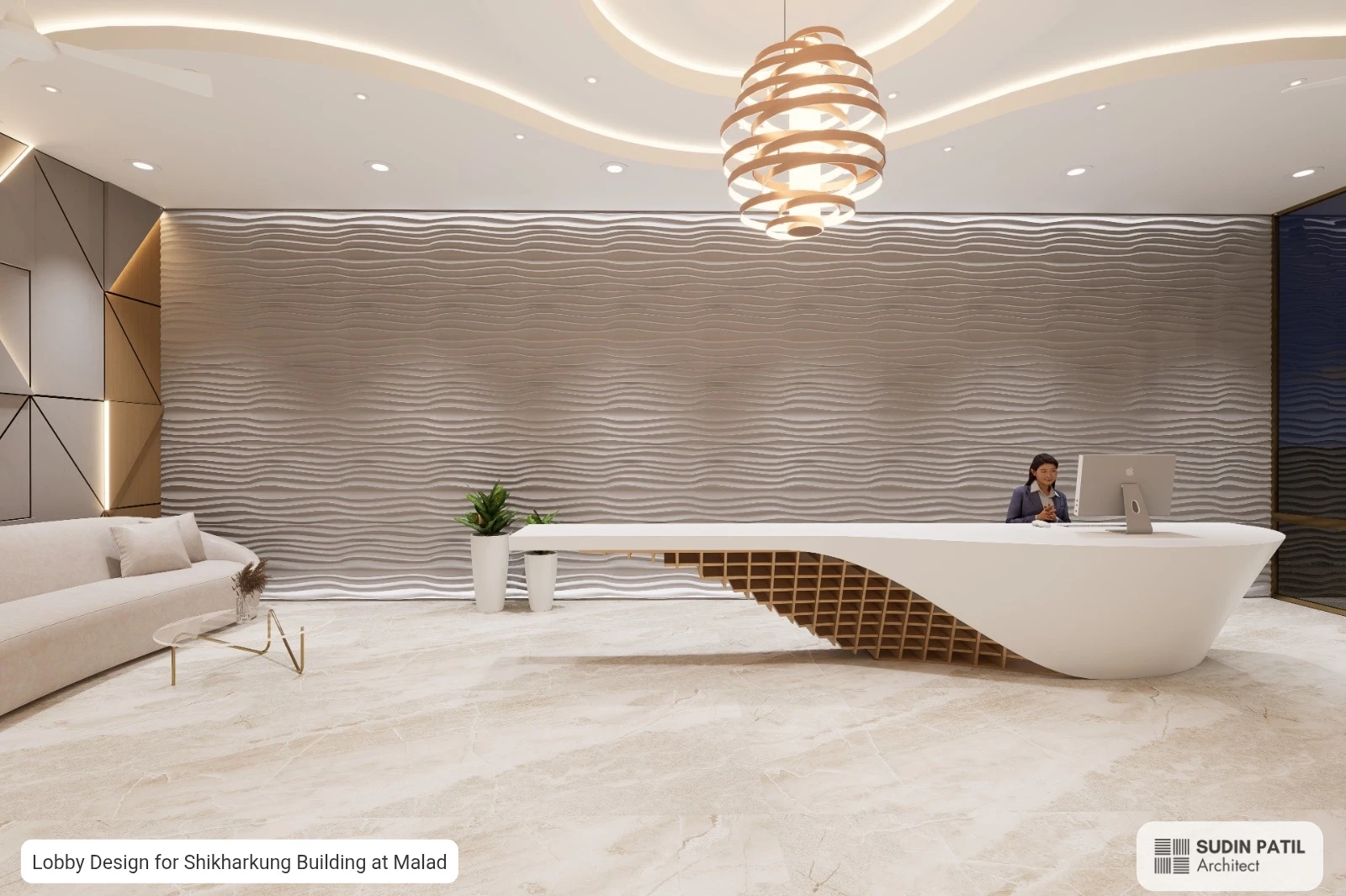 Lobby at Malad, Mumbai