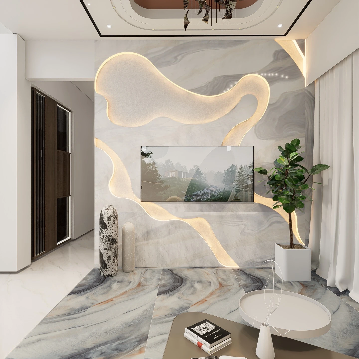 Living room T V Unit