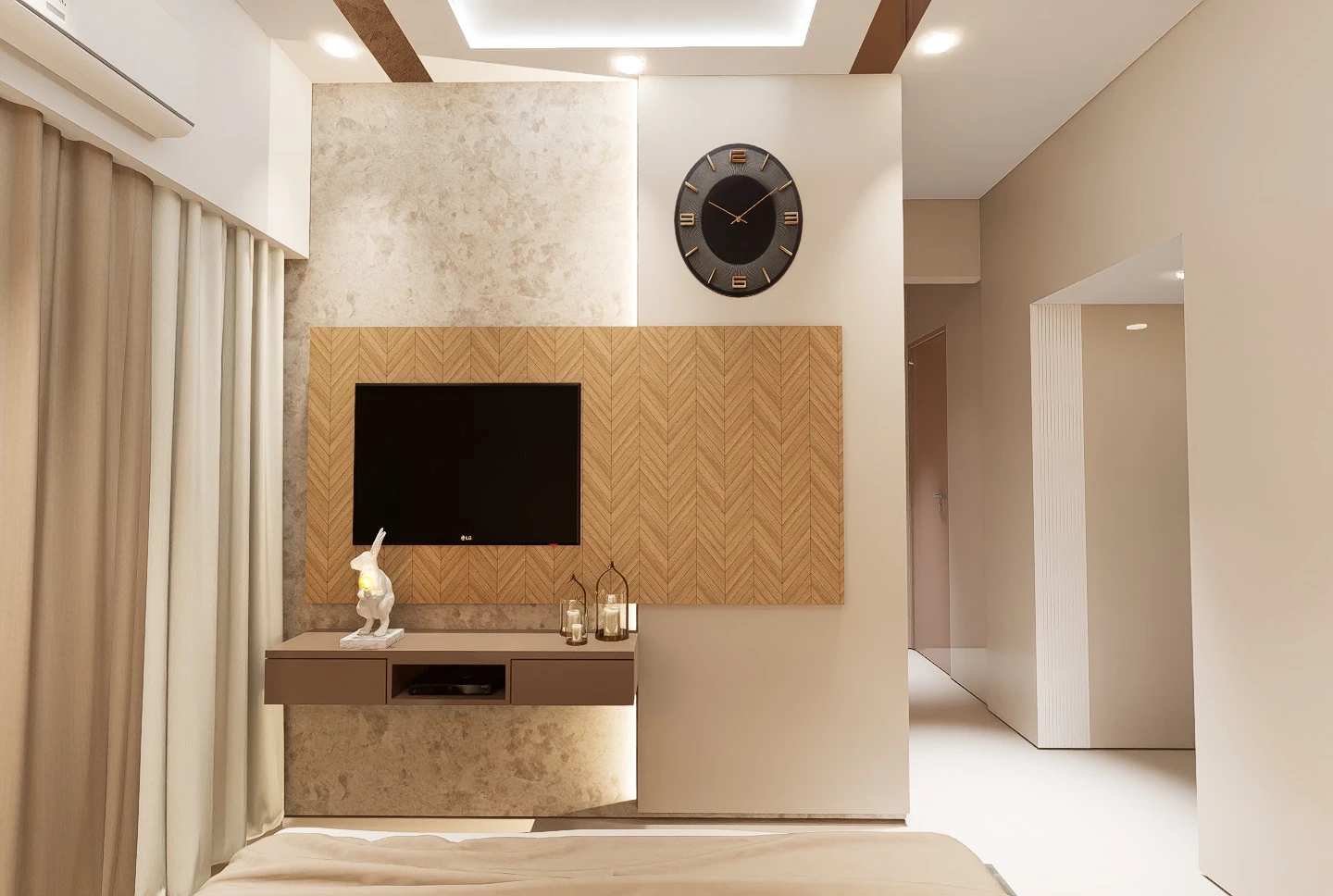 Bedroom tv unit