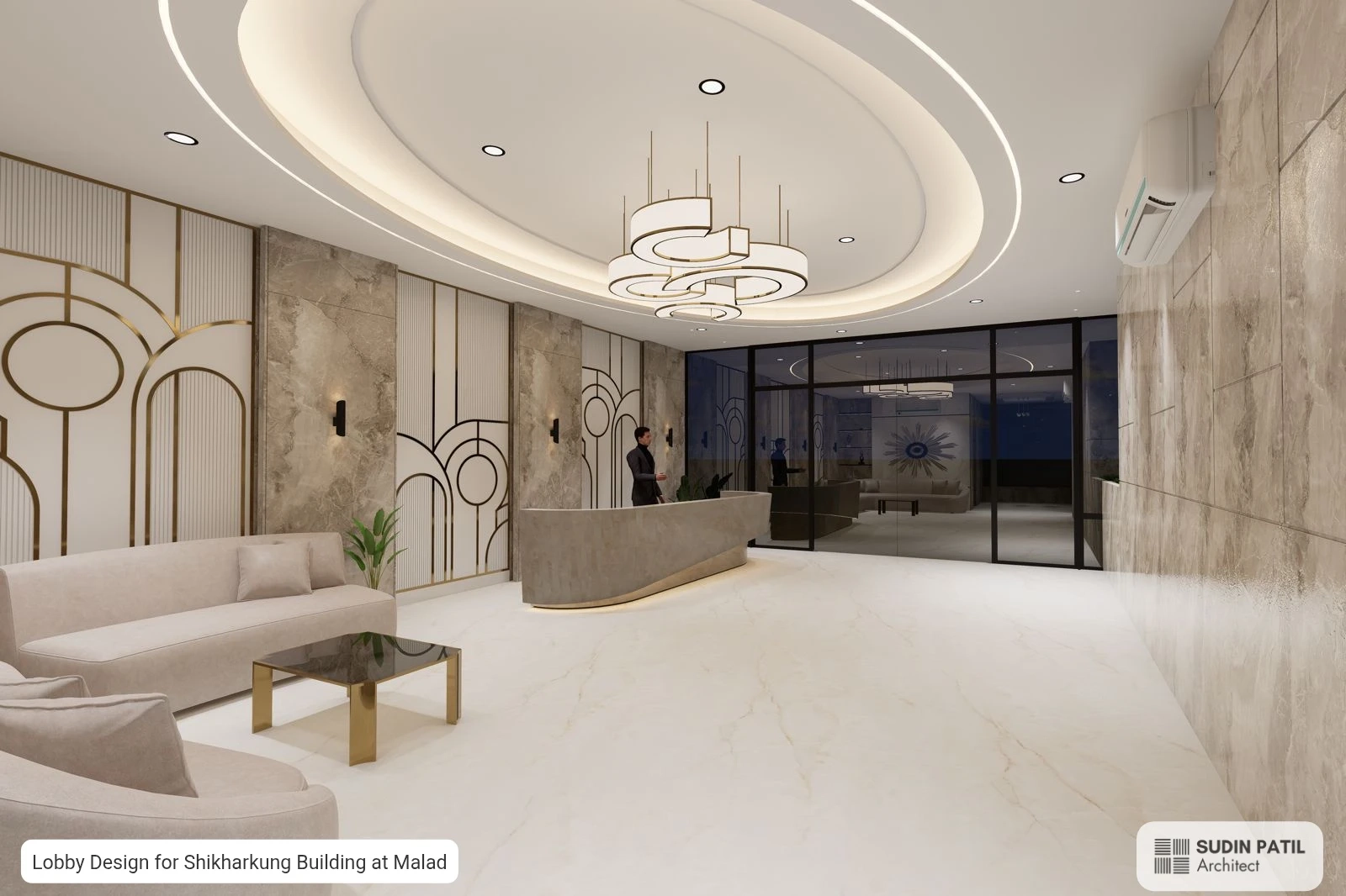 Lobby at Malad, Mumbai